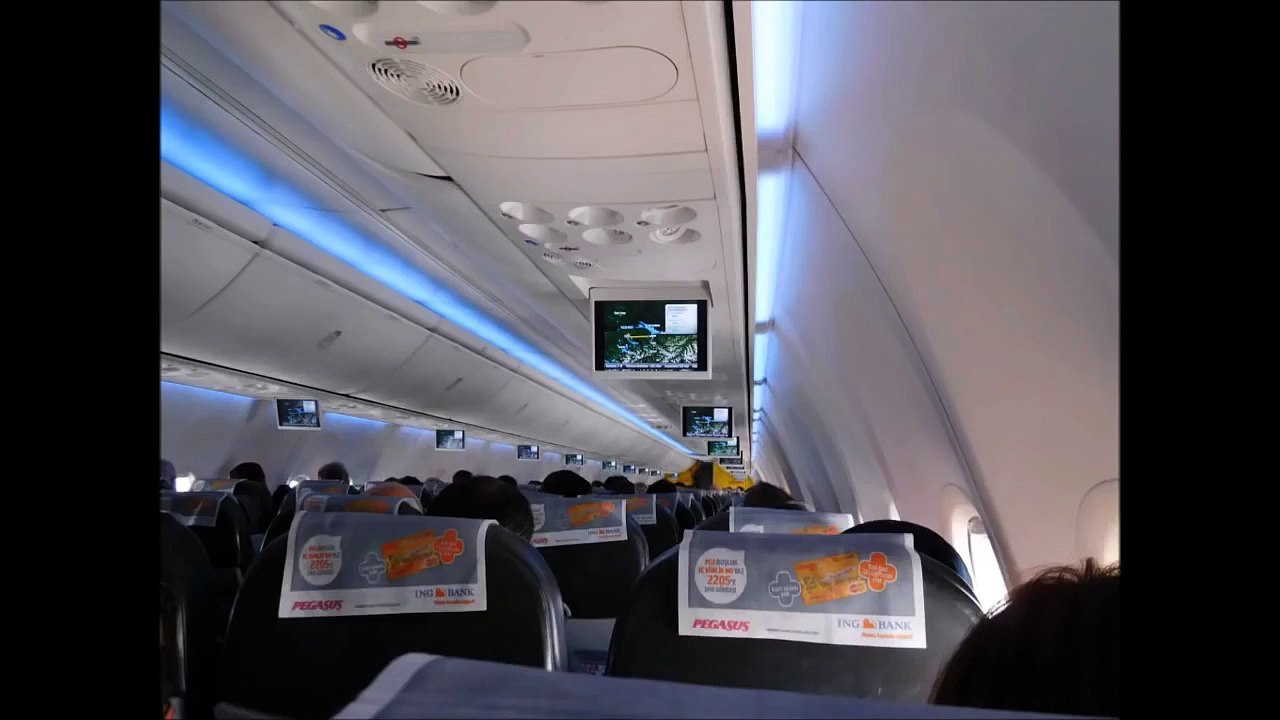 Flight from Zurich to Istanbul - Pegasus Airlines - Boeing 737-800