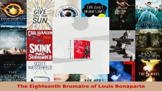 Download  The Eighteenth Brumaire of Louis Bonaparte PDF Free