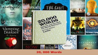 Read  20 000 Words Ebook Free