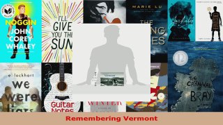 Read  Remembering Vermont Ebook Free