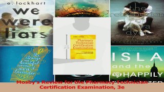 Mosbys Review for the Pharmacy Technician Certification Examination 3e Read Online