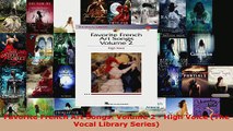 Read  Favorite French Art Songs Volume 2  High Voice The Vocal Library Series PDF Online