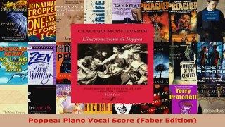 Read  Poppea Piano Vocal Score Faber Edition PDF Online