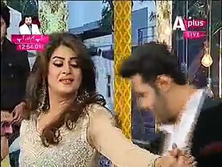 Dance In Morning Show Of Noor Bukhari ////////////// 2015 hd video
