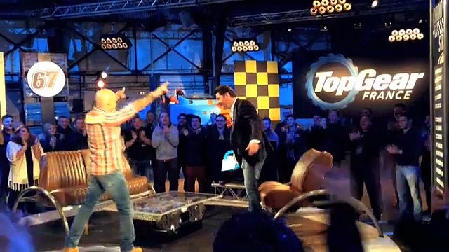 Dans les coulisses de l'émission Top Gear avec Vincent Lagaf