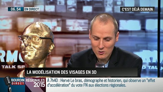 La chronique d'Anthony Morel: Comment personnaliser son portrait à travers une imprimante 3D ? - 09/12