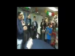 ALTAF HUSSAIN CELEBRATING VICTORY IN LONDON IN HIS OWN STYLE