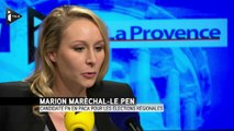 Invectives interposées entre C. Estrosi et M-M. Le Pen