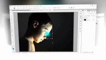 Amanda German Photoshop Tutorial _ How to get special light Photo Effects on Portraits