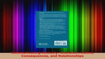 Download  Communicating Ethically Character Duties Consequences and Relationships EBooks Online