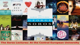 Download  The Soros Lectures At the Central European University PDF Free
