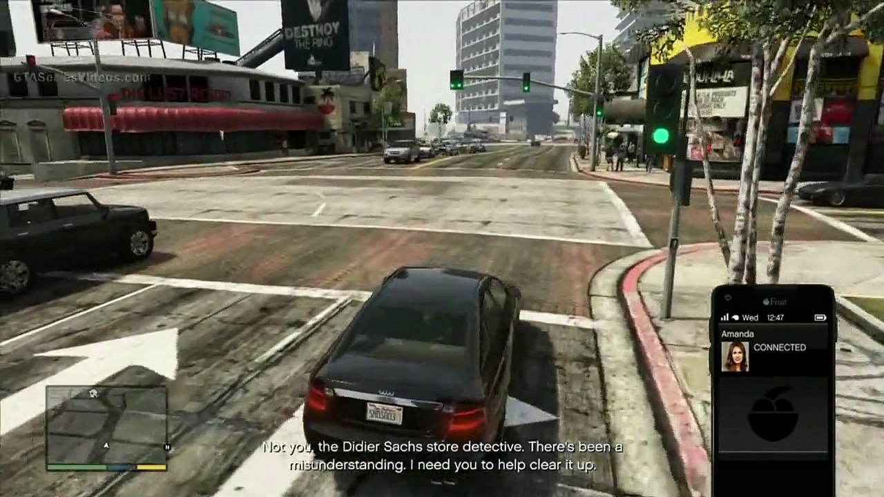 GTA 5 - Mission #10 - The Good Husband {Optional Mission}[RZ.LTD]