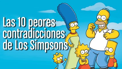 Las 10 peores contradicciones de Los Simpsons
