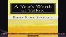 A Years Worth of Yellow Picture Book for Dementia Patients L2 Volume 3