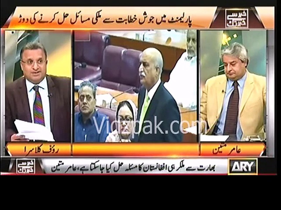 Nawaz hakumat ne Akhtar Buland Rana ko dhamkiyan dena shuru kardien hain : Rauf Klasra