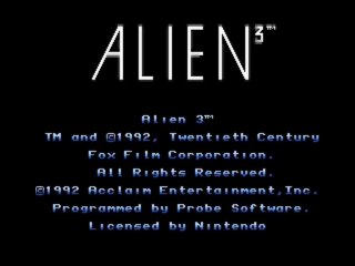 Alien 3 Nintendo Nes Test 76