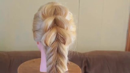 Fishtail Braid Tutorial For Beginners   DIY Braids   Braid Hairstyles Tutorial For Girl In 2016