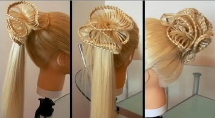 Quick Hairstyle With Volume Braid