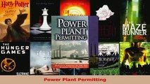 Download  Power Plant Permitting PDF Online