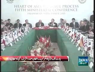 Afghan President Ashraf Ghani address