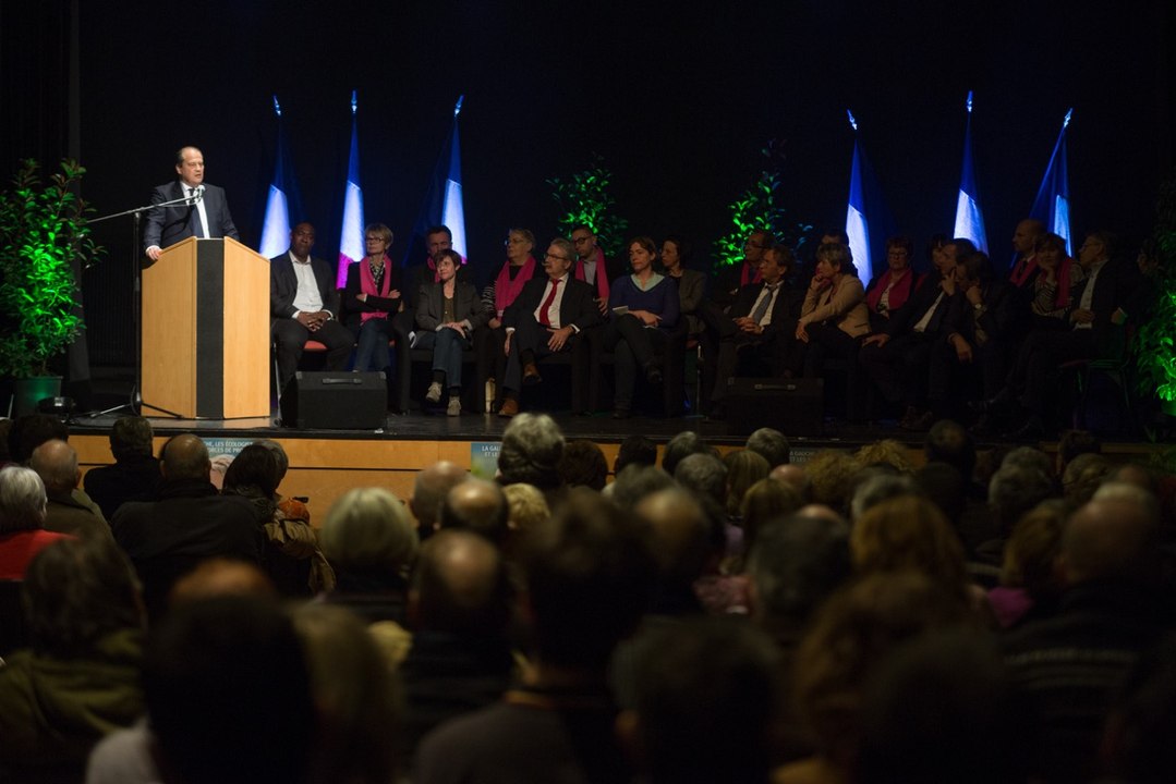 « Vous êtes venus faire bloc. Bloc de l'ensemble des forces de gauche et des écologistes »