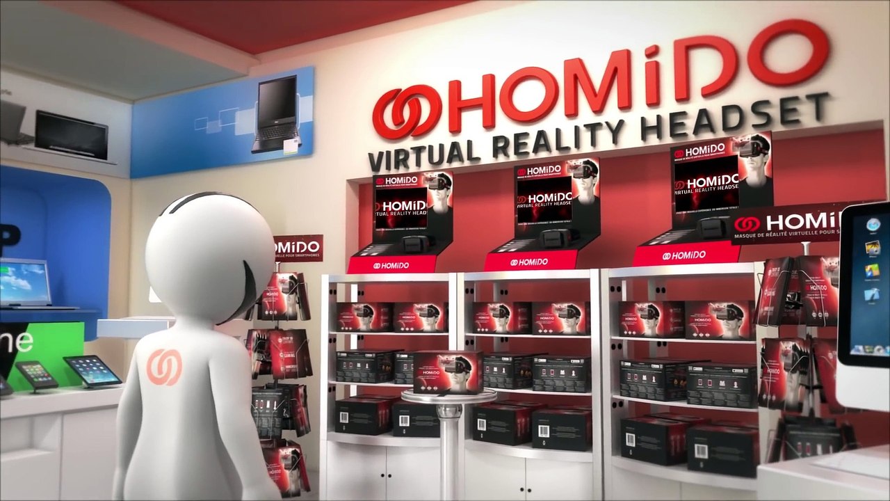 Homido Mini : présentation des lunettes de réalité virtuelle - Vidéo  Dailymotion