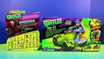 Nickelodeon Teenage Mutant Ninja Turtles TMNT Leonardo Ninja AT-3 Vs. Shredder & Removable