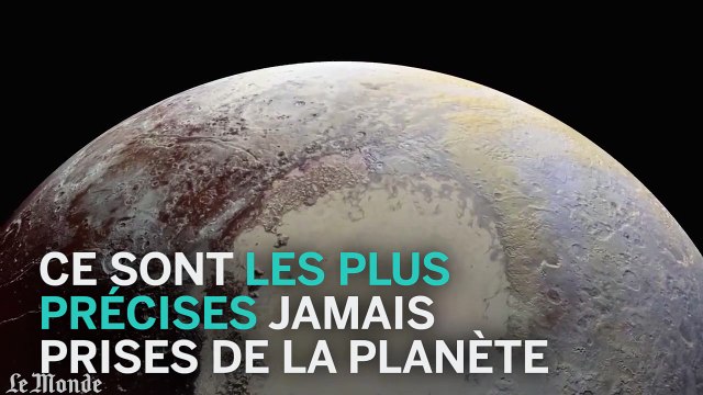 De nouvelles images de Pluton encore plus précises