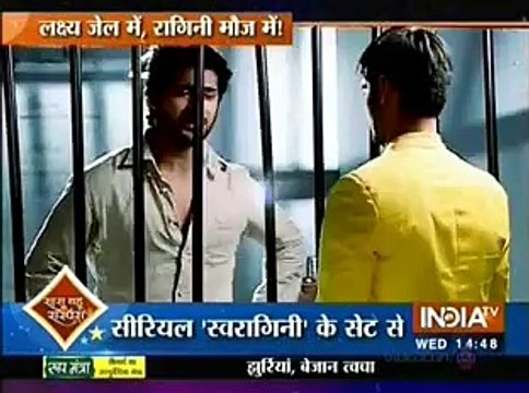 Jail mein Lakshya ko Mil ne Gaya Sanskar jis ke Saath Lakshya ne ki Badtmeezi 9th December 2015 Swaragini