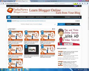 Blogger Course 7th Class By Tarka News - TarkaNews - Exclusive Online , HD Videos , Watch VideosTarkaNews - Exclusive Online , HD Videos , Watch Videos