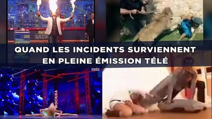 Quand les incidents surviennent en pleine émission télé