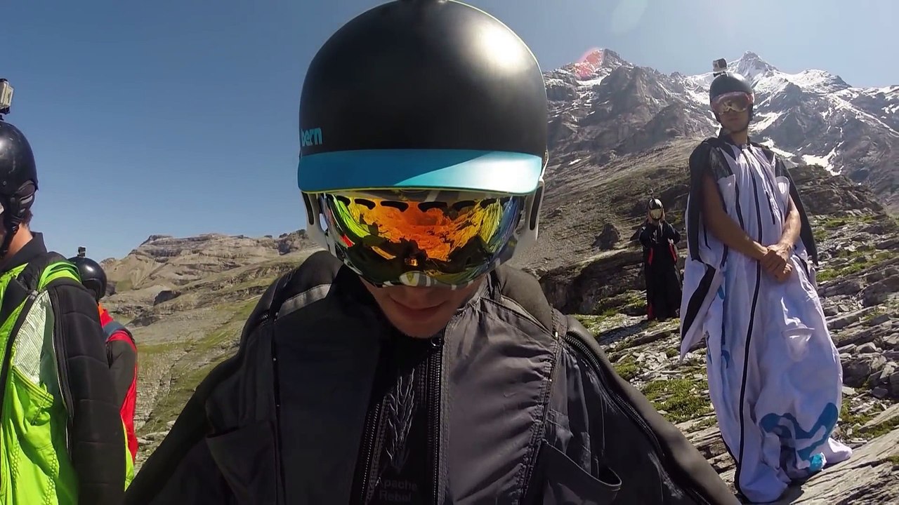 Vol en wingsuit