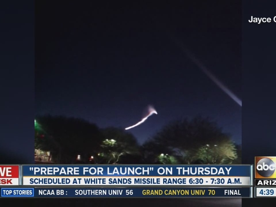 "Prepare for Launch" on Thursday