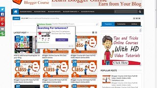 Blogger Course 9th Class By Tarka News - TarkaNews - Exclusive Online , HD Videos , Watch VideosTarkaNews - Exclusive Online , HD Videos , Watch Videos_2