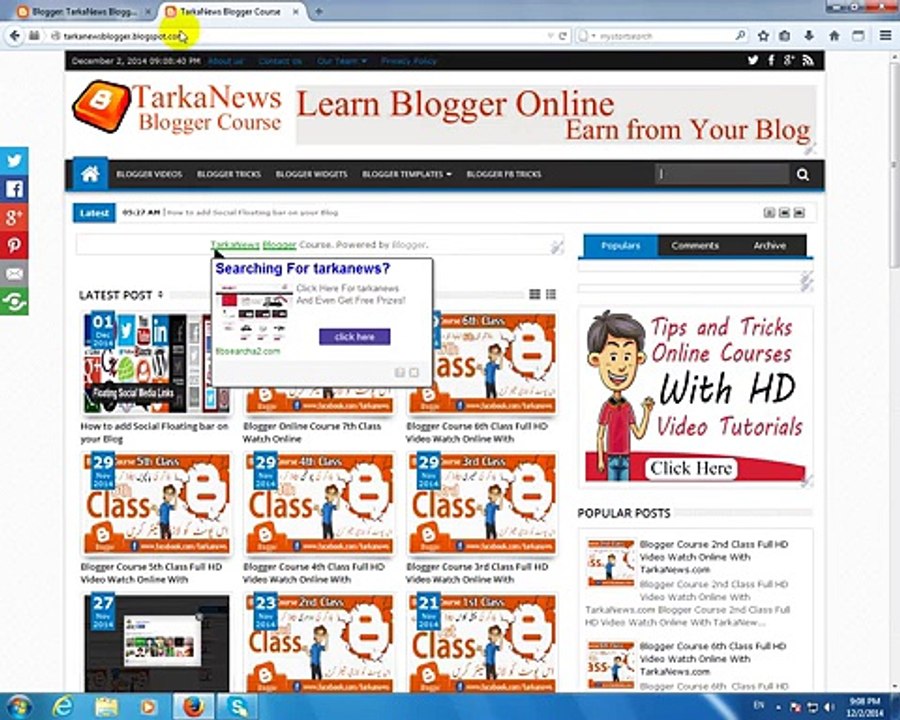 Blogger Course 9th Class By Tarka News - TarkaNews - Exclusive Online , HD Videos , Watch VideosTarkaNews - Exclusive Online , HD Videos , Watch Videos_2