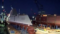 ZUMWALT (DDG 1000) TRANSFER & FLOAT OFF 90 SECONDS