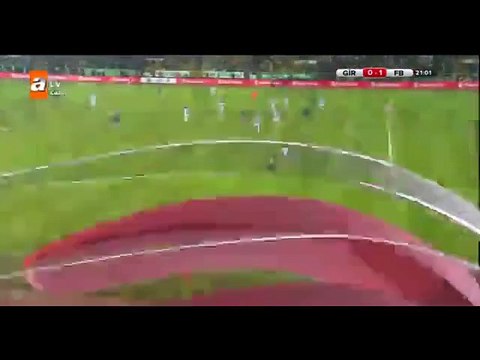 0-1 Josef de Souza Goal Turkiye Kupasi R4 Group H - 10.01.2016, Giresunspor 0-1 Fenerbahçe SK