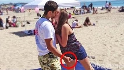 Top 3 Kissing Pranks December 2015 (GONE WILD) Kiss Game Compilation - Pranks 2016