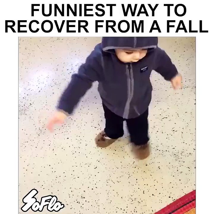 Funniest Way To Recover From A Fall