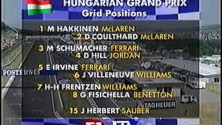 1998 Hungarian Grand Prix ITV F1 Special
