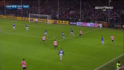 Paul Pogba Goal HD - Sampdoria 0-1 Juventus - 10-01-2016