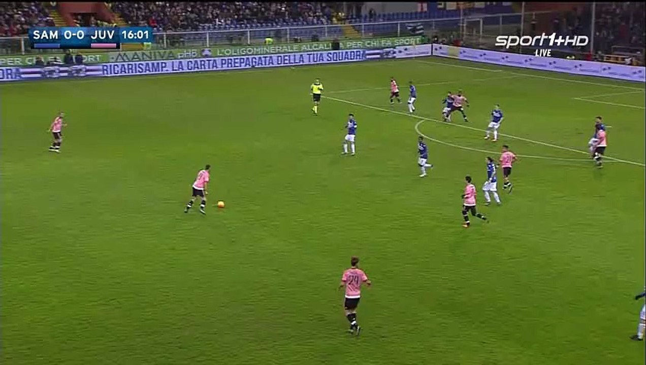 Paul Pogba Goal - Sampdoria 0-1 Juventus - 10-01-2016
