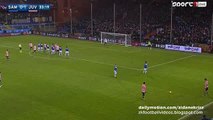Paulo Dybala Super Free-Kick - Sampdoria v. Juventus 10.01.2016 HD