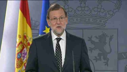 Rajoy  promete velar por el cumplimiento de la ley