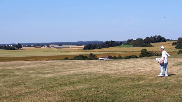 SAS SUD CARAVELLE SE 210 AUSTRIAN AIRLINES GIANT RC AIRLINER MODEL JET / RC Airshow Opping