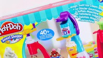 Play doh Magic Swirl Ice Cream Shoppe sundae cones cakes set Hasbro Toys