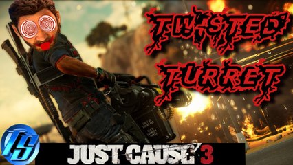 Just Cause 3 Glitch - Twisted Turret!