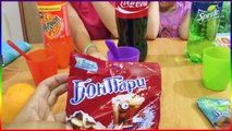 Что будет, если сделать мороженое из Coca Cola, Sprite, Fanta POPSICLES - ice lolly block pop