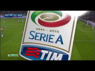 1-2 Antonio Cassano Goal Italy  Serie A - 10.01.2016, Sampdoria 1-2 Juventus FC
