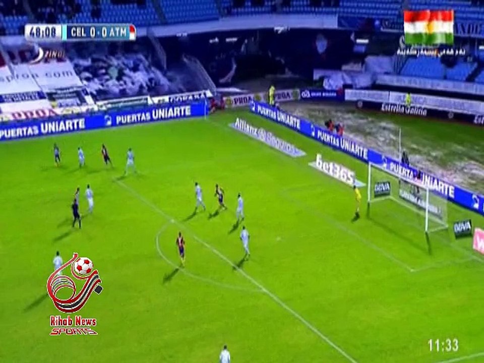 اهداف المباراة ( سيلتا فيغو 0 -2 أتلتيكو مدريد ) الدورى الاسبانى